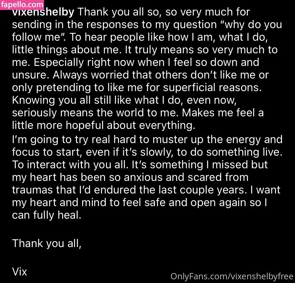 vixenshelbyfree Onlyfans Photo Gallery 