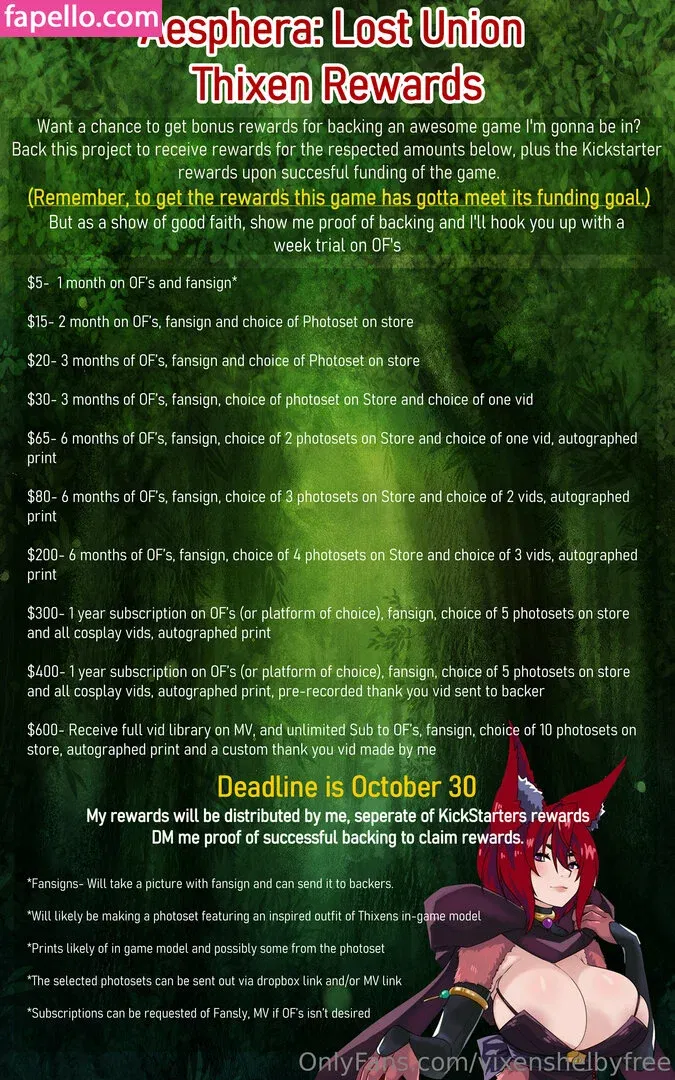 vixenshelbyfree Onlyfans Photo Gallery 