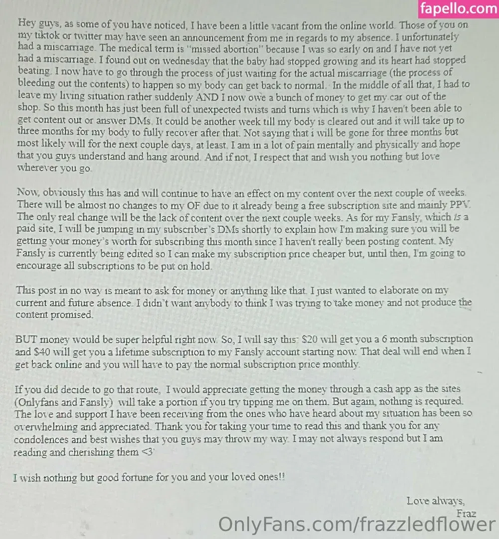 frazzledflower Onlyfans Photo Gallery 