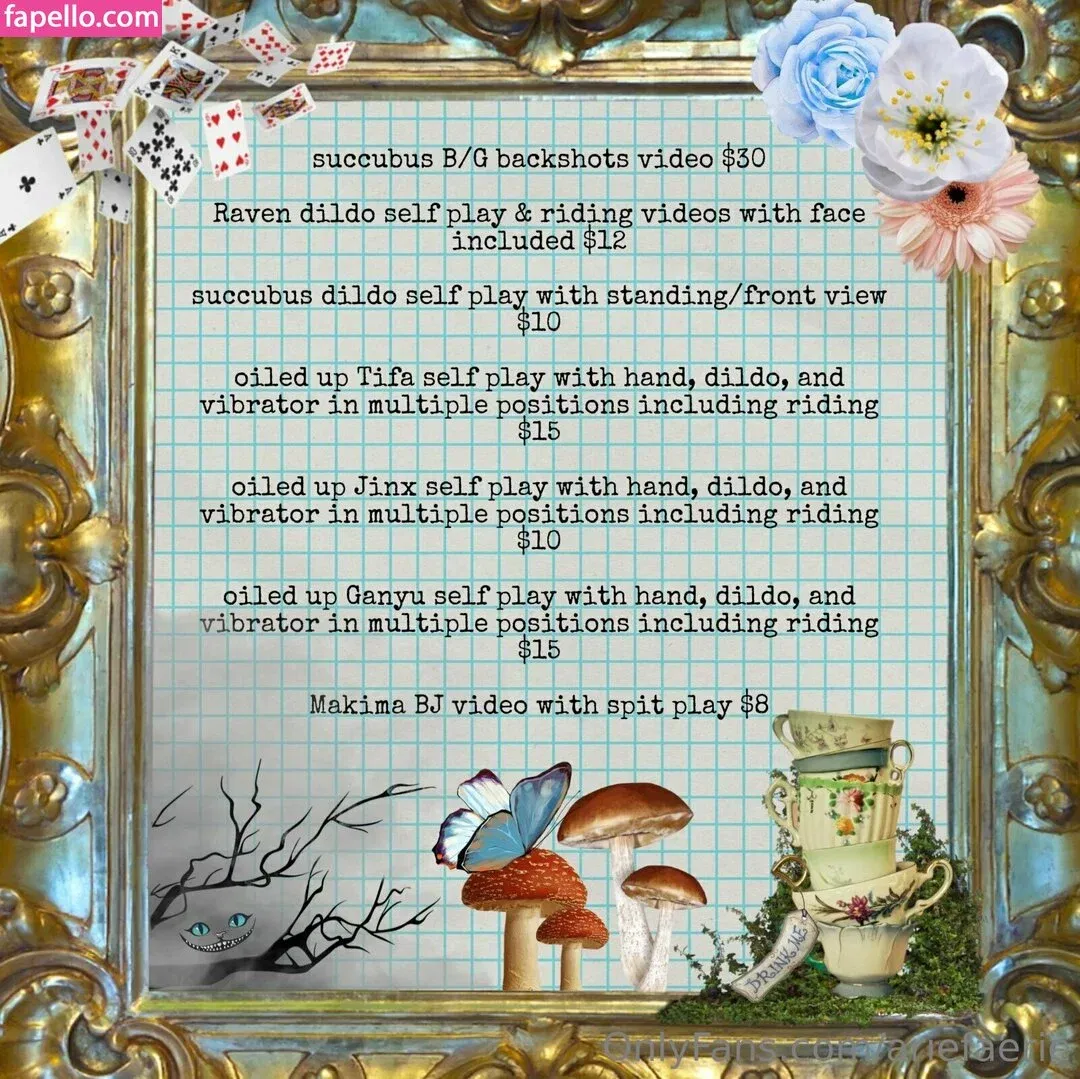 ariefaerie Onlyfans Photo Gallery 