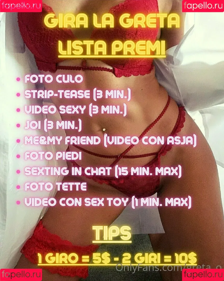 greta_o Onlyfans Photo Gallery 