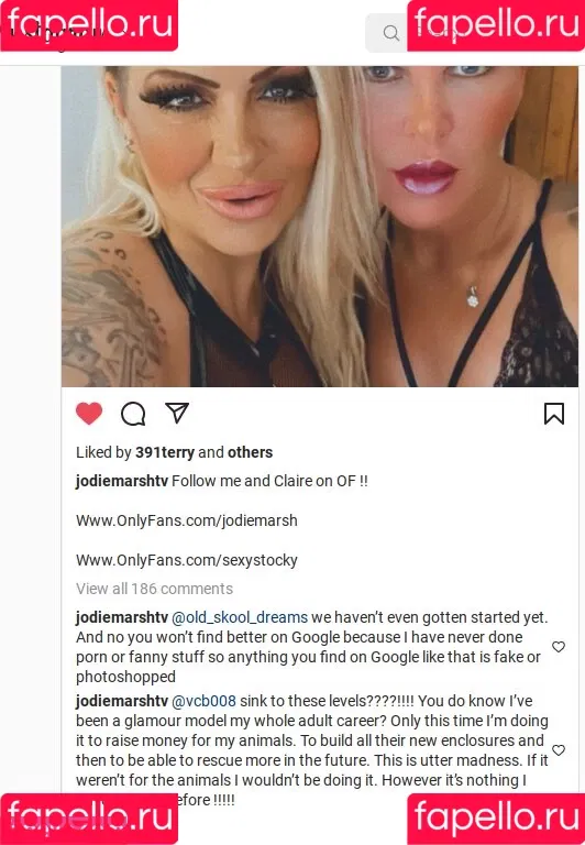 Jodie Marsh Onlyfans Photo Gallery 
