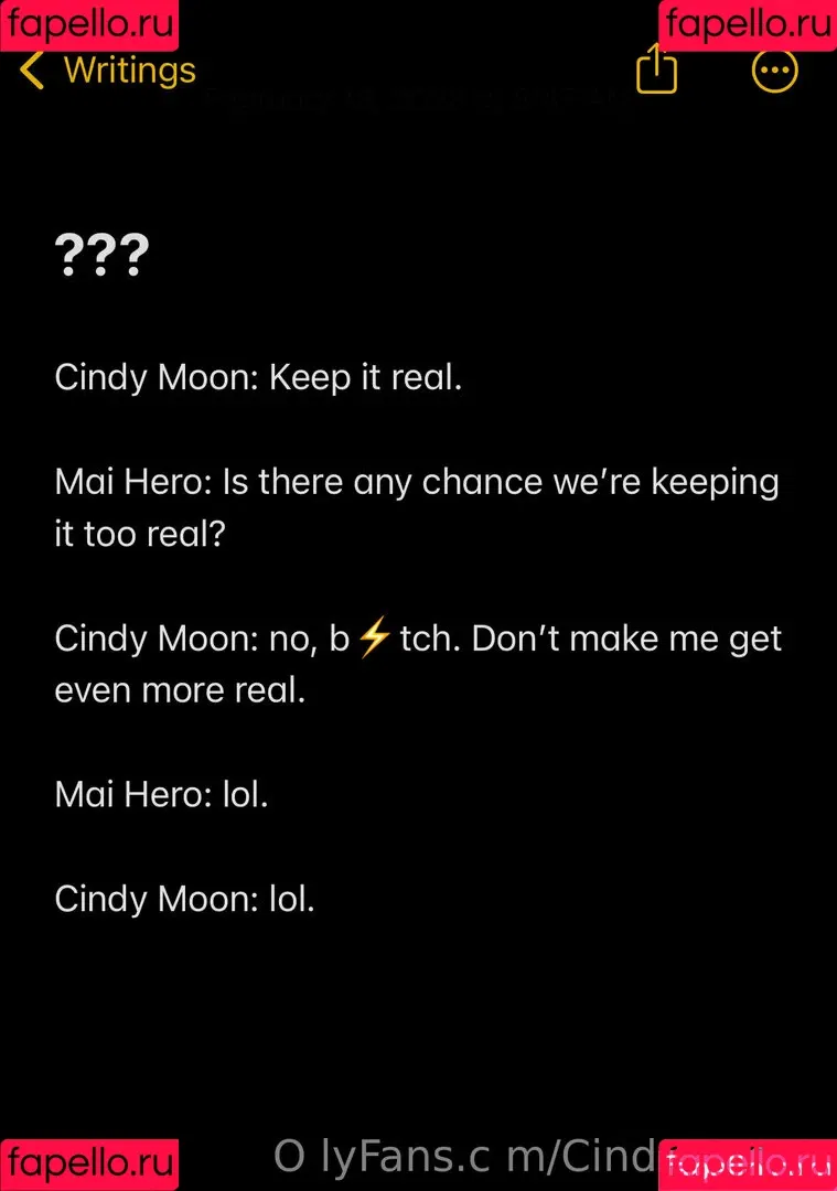 cindymoon7 Onlyfans Photo Gallery 