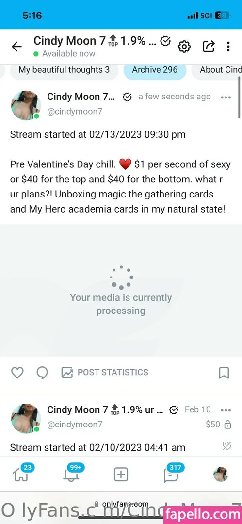 cindymoon7 Onlyfans Photo Gallery 