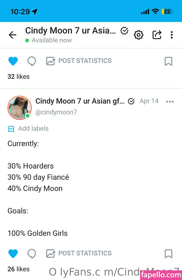 cindymoon7 Onlyfans Photo Gallery 
