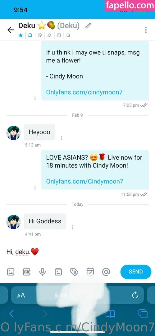 cindymoon7 Onlyfans Photo Gallery 