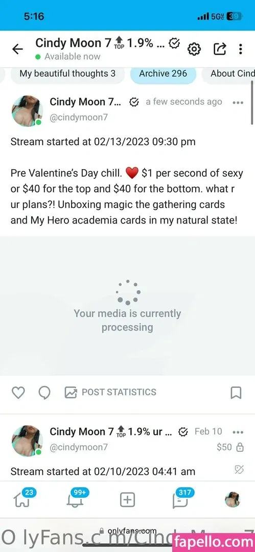 cindymoon7 Onlyfans Photo Gallery 