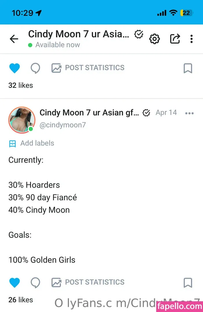cindymoon7 Onlyfans Photo Gallery 