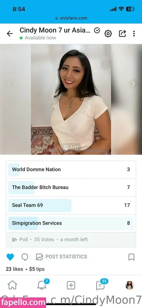 cindymoon7 Onlyfans Photo Gallery 