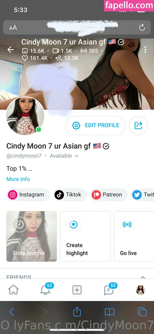 cindymoon7 Onlyfans Photo Gallery 