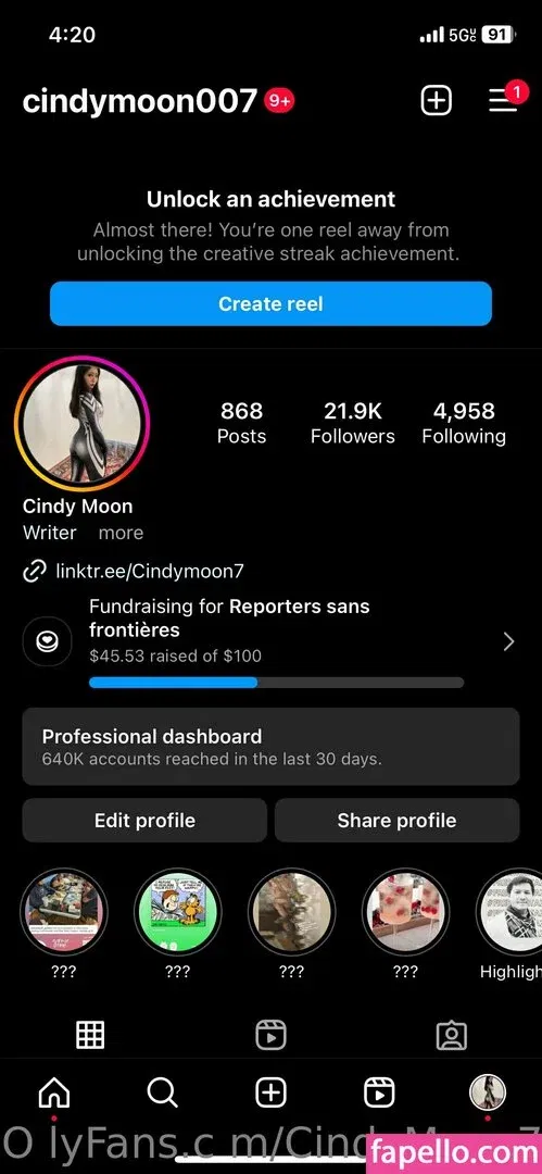 cindymoon7 Onlyfans Photo Gallery 