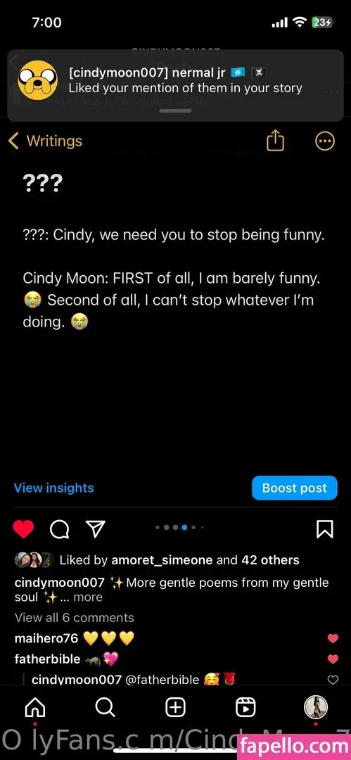 cindymoon7 Onlyfans Photo Gallery 
