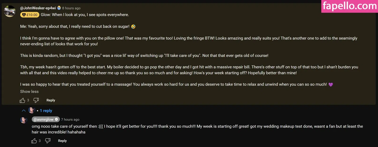 ASMR Glow Onlyfans Photo Gallery 