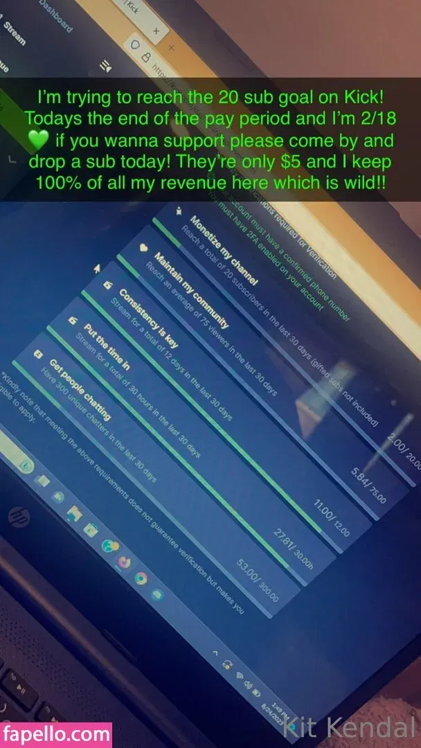 kitkendalx Onlyfans Photo Gallery 