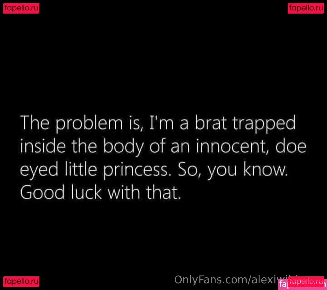 alexiwildexxx Onlyfans Photo Gallery 