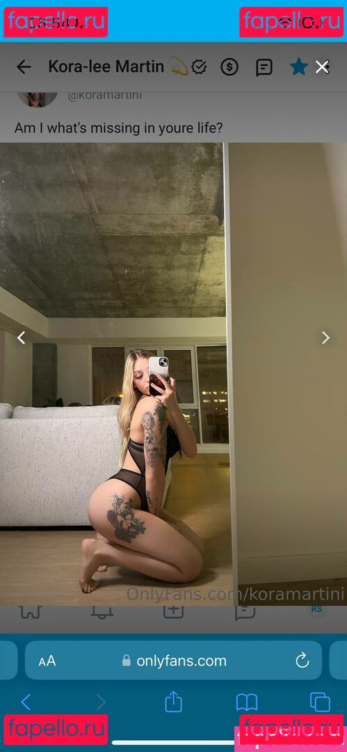 koramartini Nude Onlyfans Photo 12