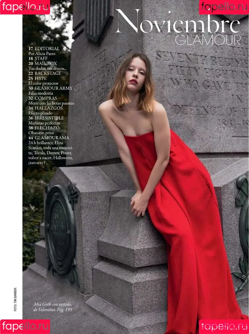Mia Goth Onlyfans Photo Gallery 