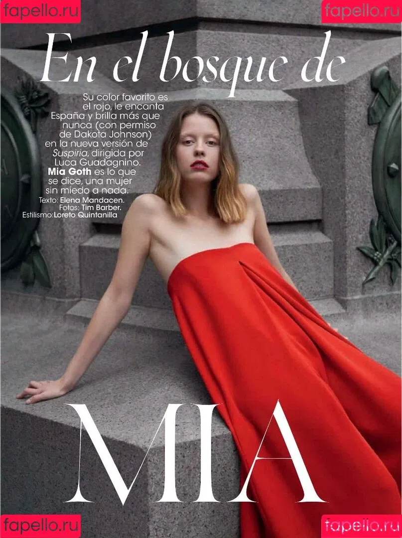 Mia Goth Onlyfans Photo Gallery 