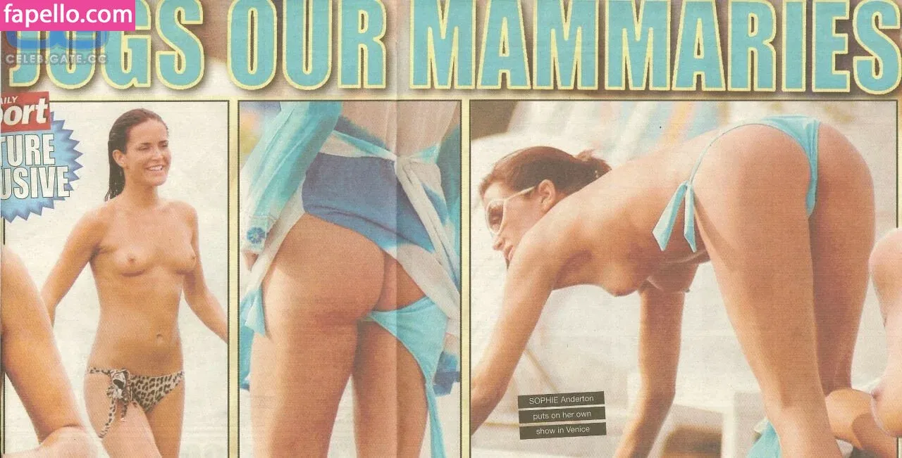 Sophie Anderton Onlyfans Photo Gallery 