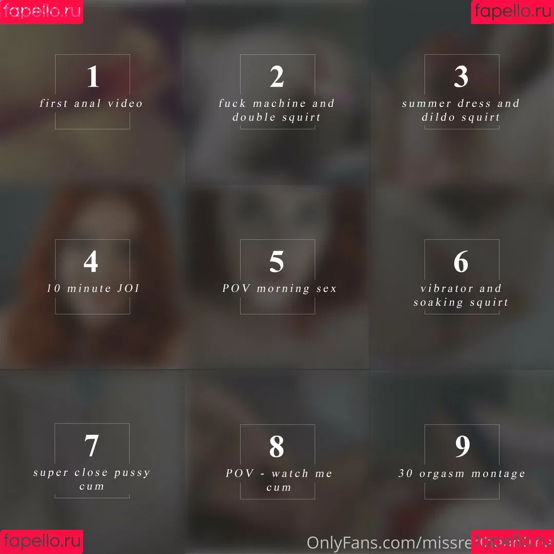 missredheadbeta Onlyfans Photo Gallery 