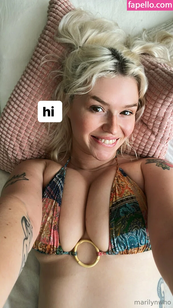 marilynwho Onlyfans Photo Gallery 