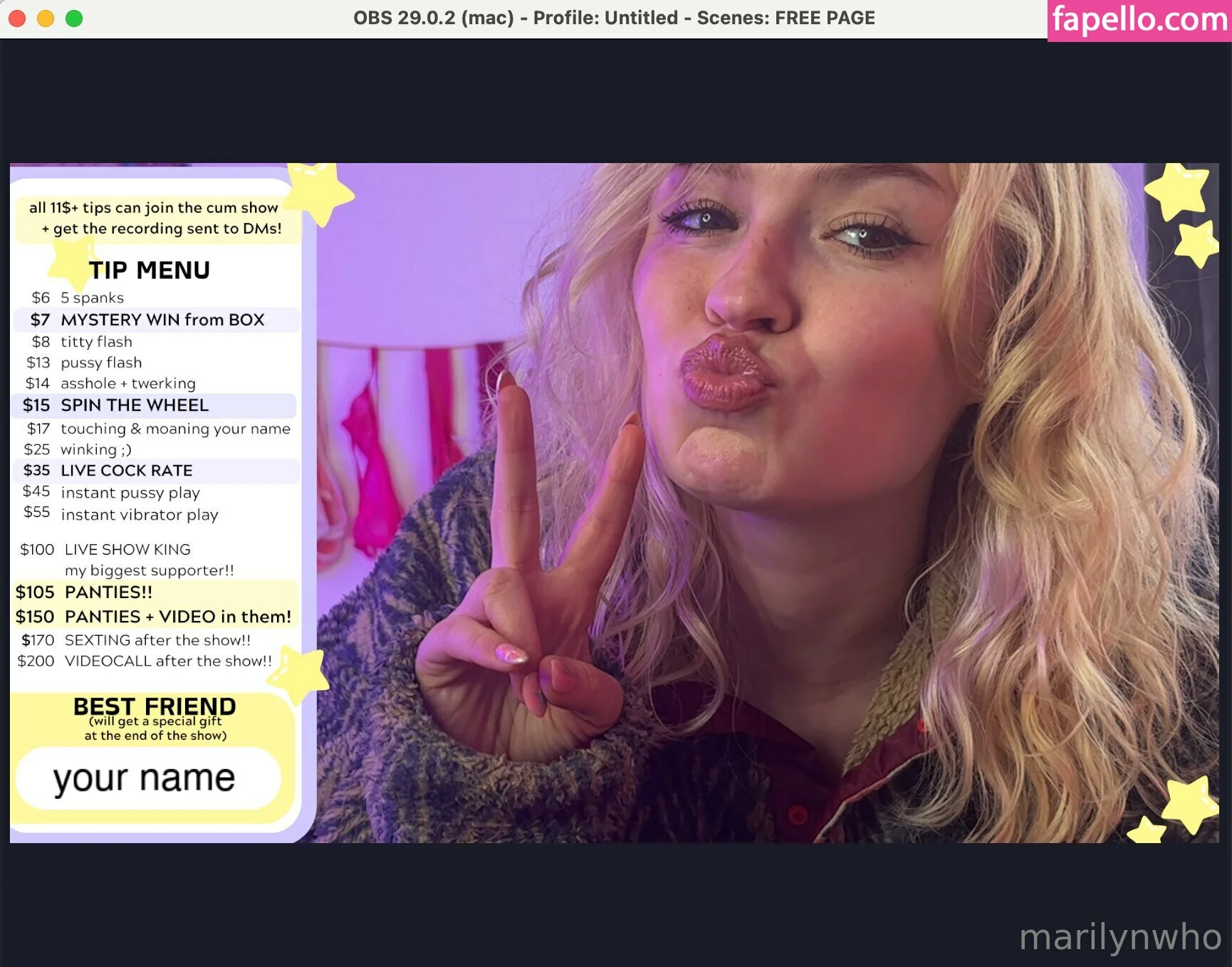 marilynwho Onlyfans Photo Gallery 