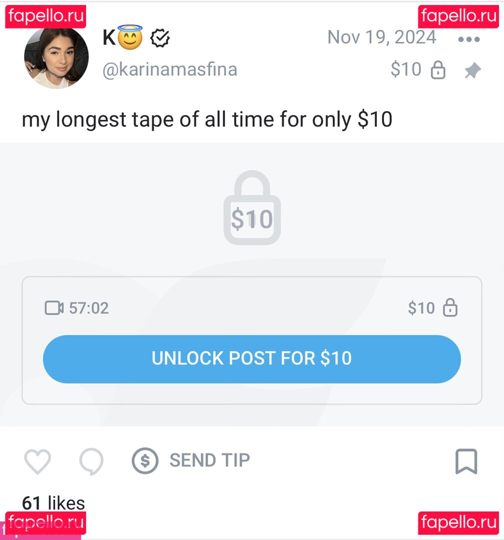 karinamasfina Nude Onlyfans Photo 18