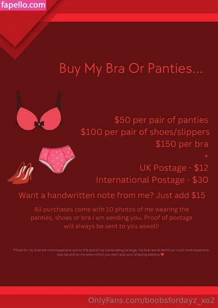 boobsfordayz_xo2 Onlyfans Photo Gallery 