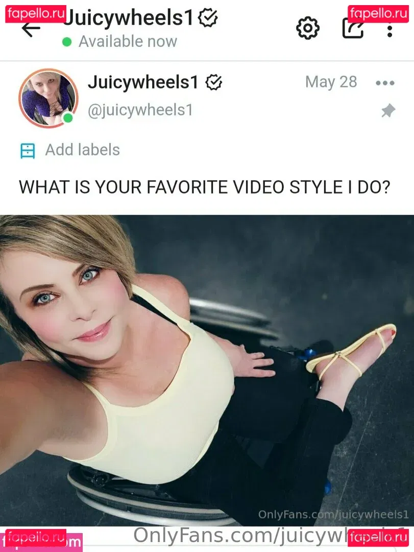 juicywheels1 Onlyfans Photo Gallery 