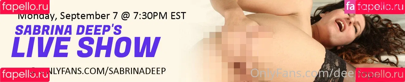 deepsabrina Onlyfans Photo Gallery 