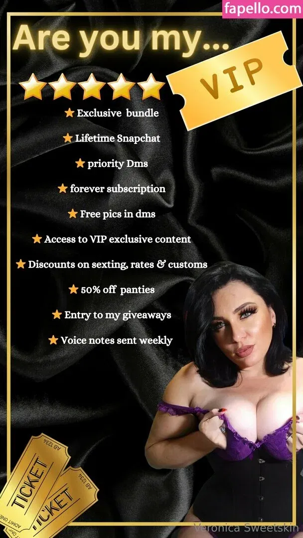 veronicasweetskin Onlyfans Photo Gallery 