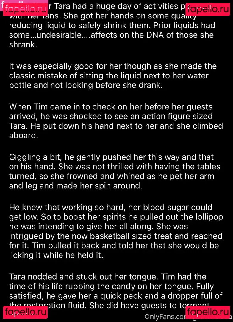 giantesstara Onlyfans Photo Gallery 