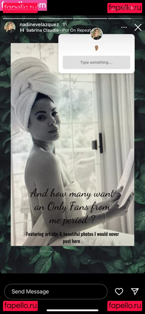 Nadine Velazquez Onlyfans Photo Gallery 