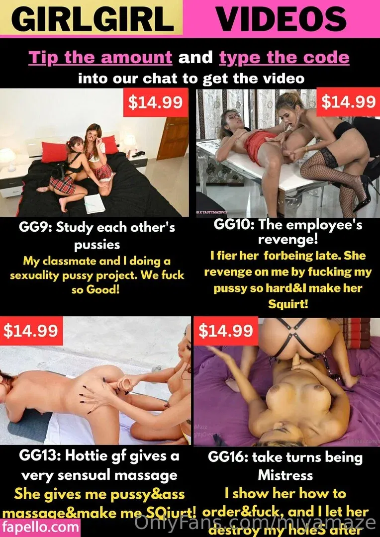 miyamaze Onlyfans Photo Gallery 