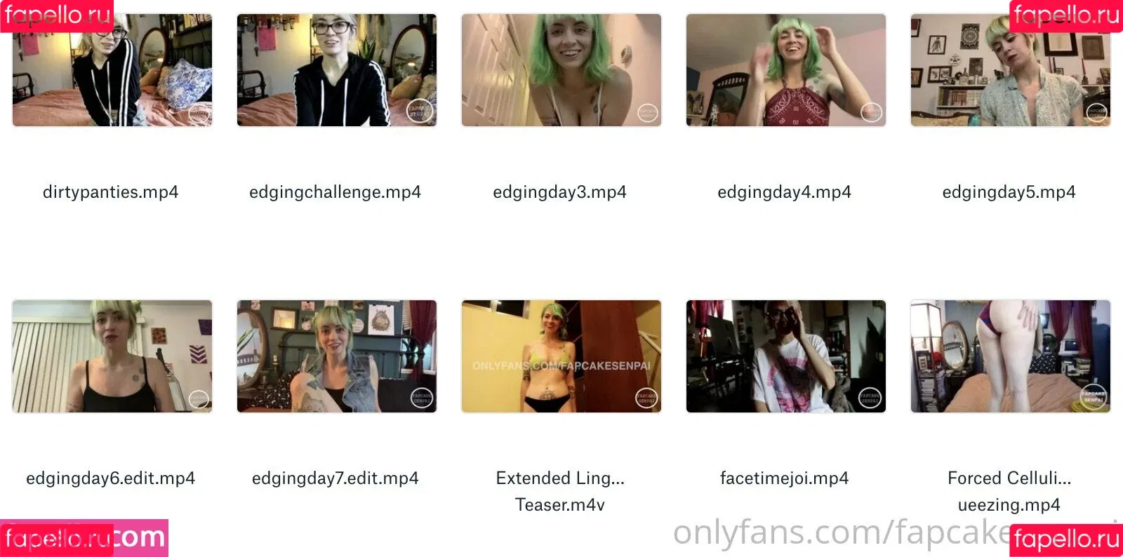 FapcakeSenpai Onlyfans Photo Gallery 