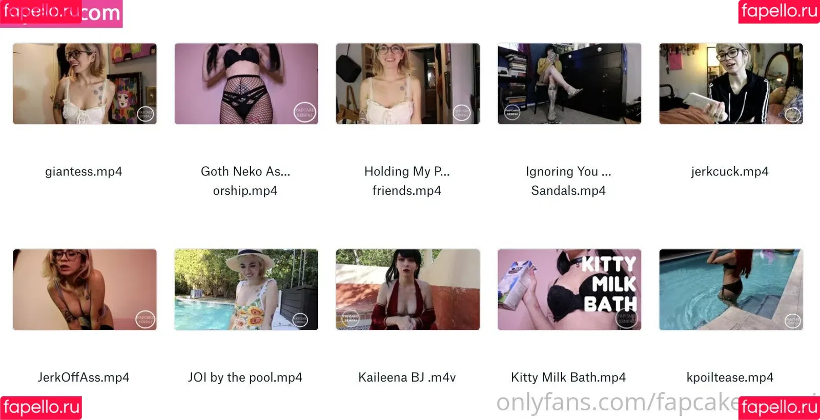 FapcakeSenpai Onlyfans Photo Gallery 