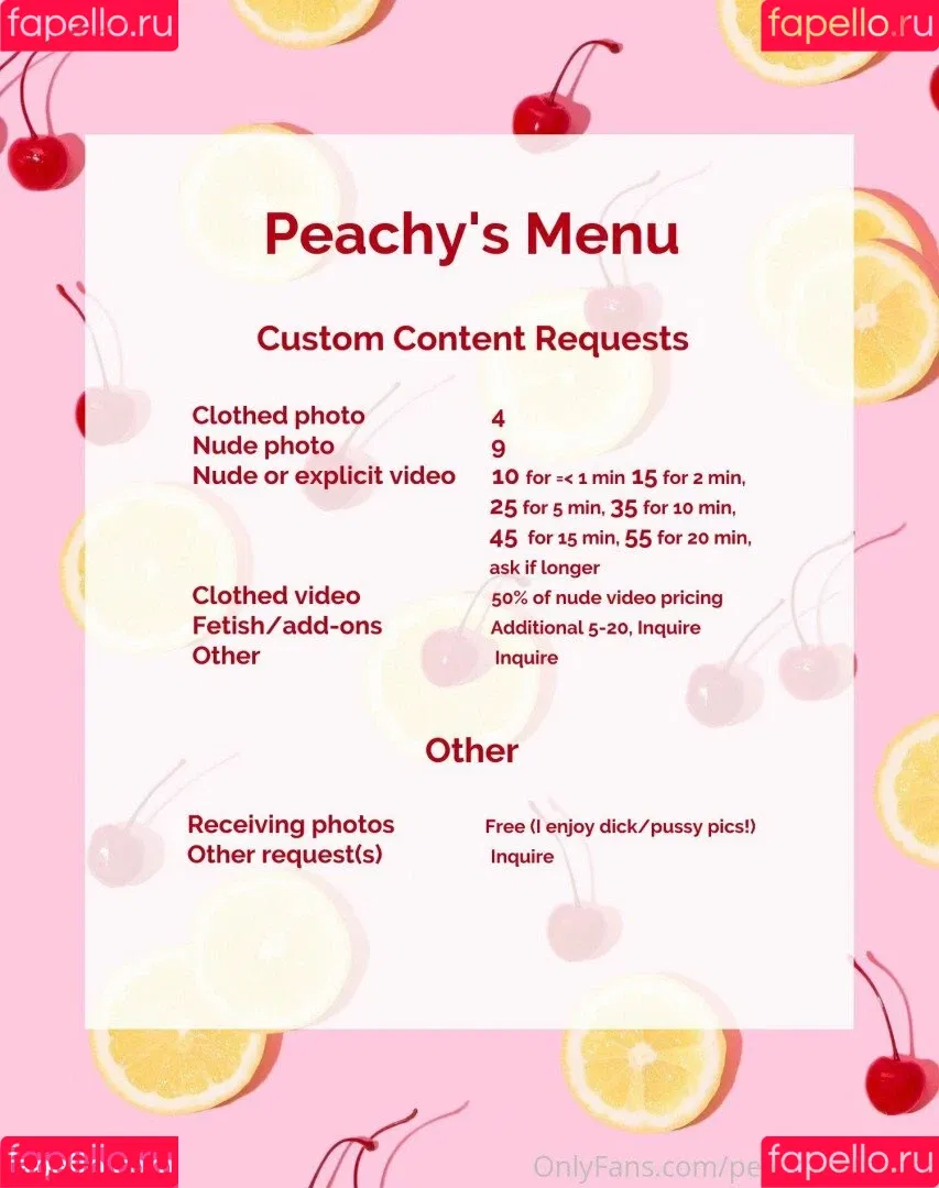 peachycatsnack Onlyfans Photo Gallery 