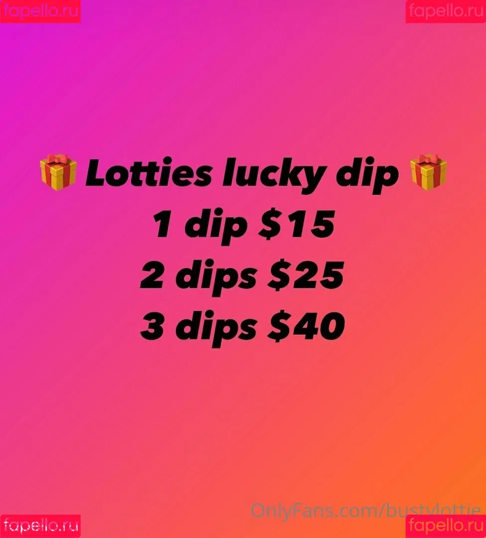 bustylottie Onlyfans Photo Gallery 
