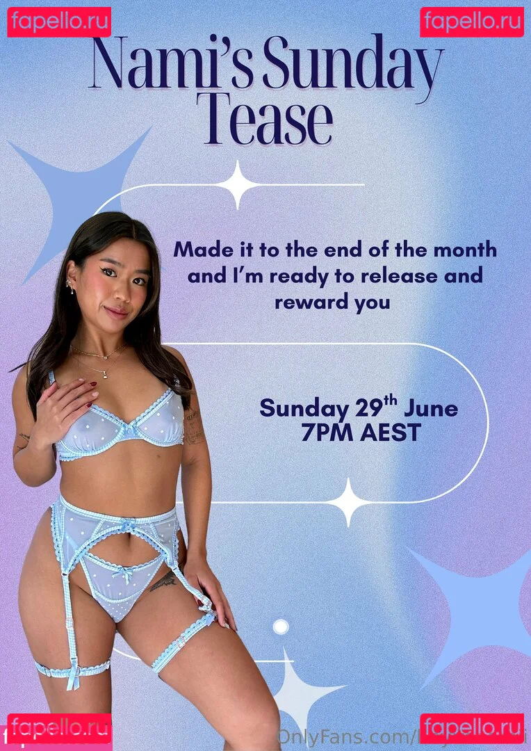 NaMi Onlyfans Photo Gallery 