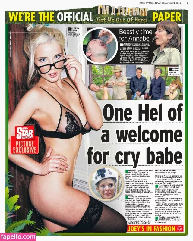 Helen Flanagan Onlyfans Photo Gallery 