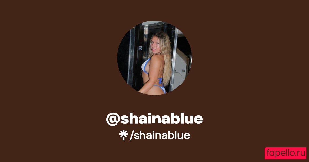 Shainablue Nude Onlyfans Photo 3