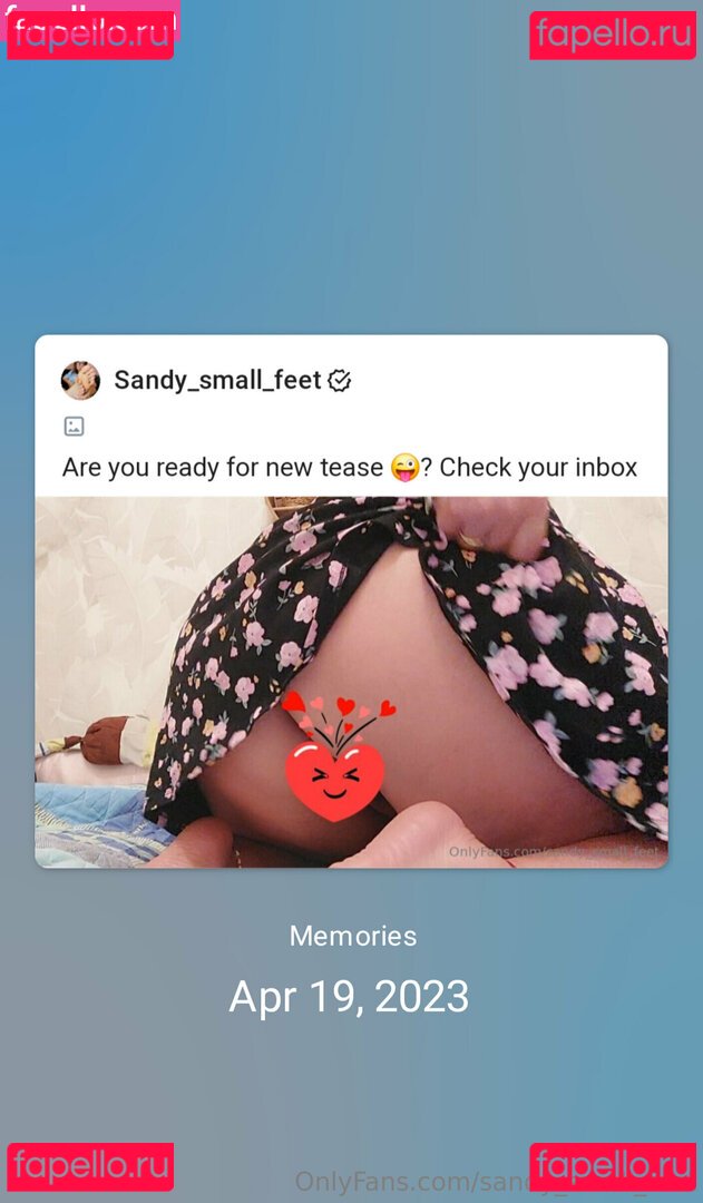 sandy_small_feet Nude Onlyfans Photo 16