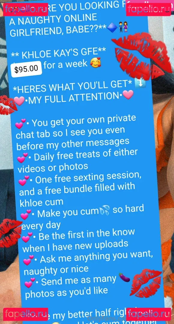khloekayxxx Onlyfans Photo Gallery 