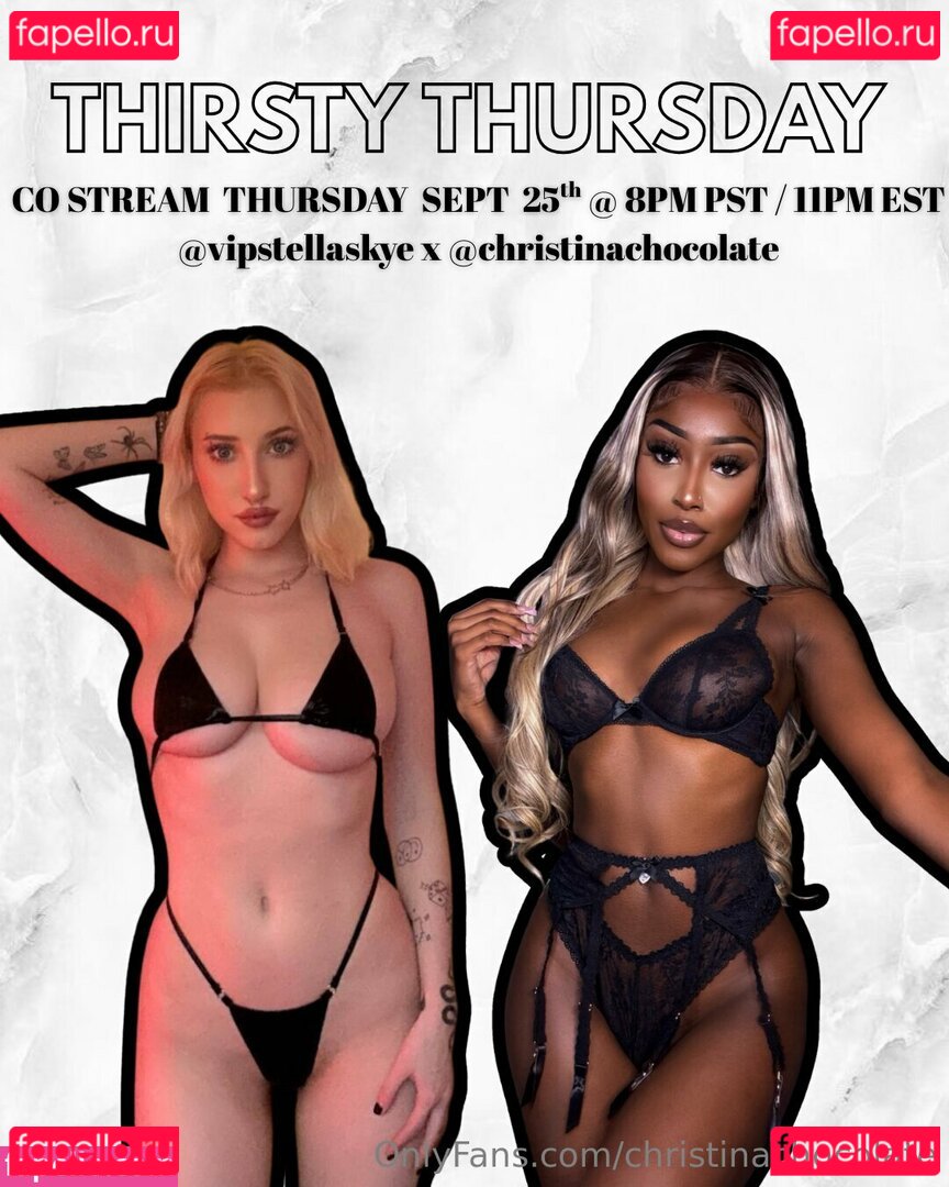 christinachocolate Nude Onlyfans Photo 25