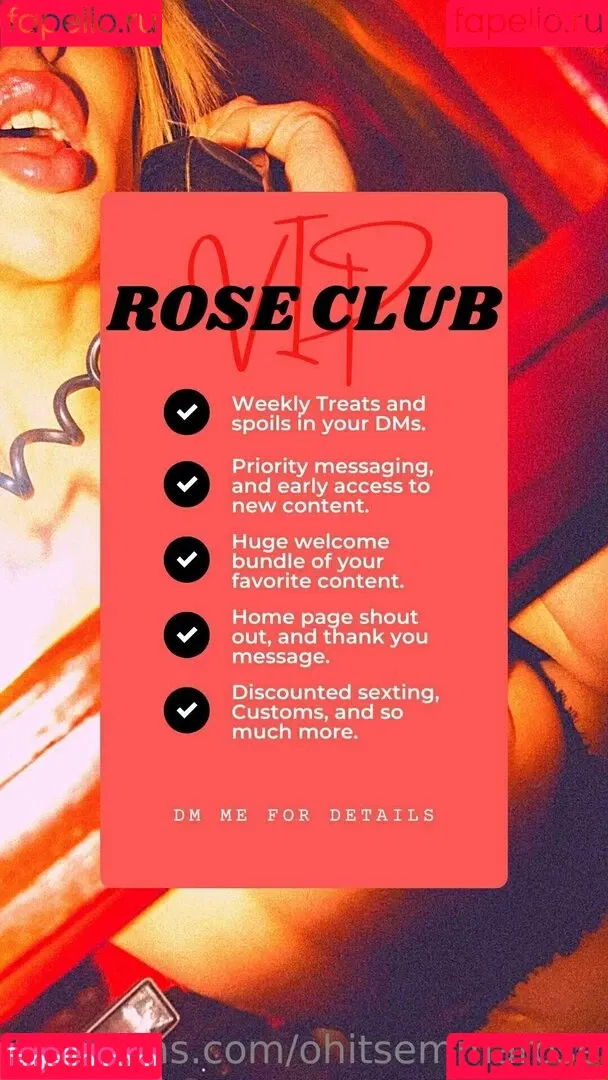 ohitsemmarose Onlyfans Photo Gallery 