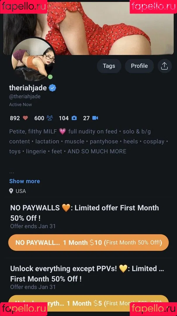 RiahJade Onlyfans Photo Gallery 