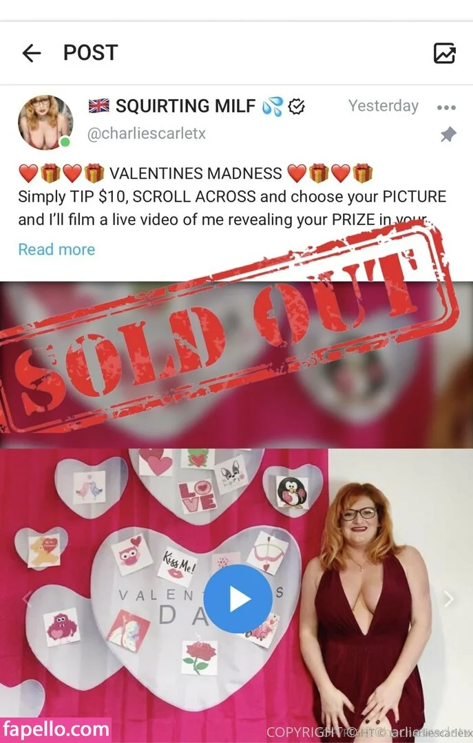 charliescarletx Onlyfans Photo Gallery 