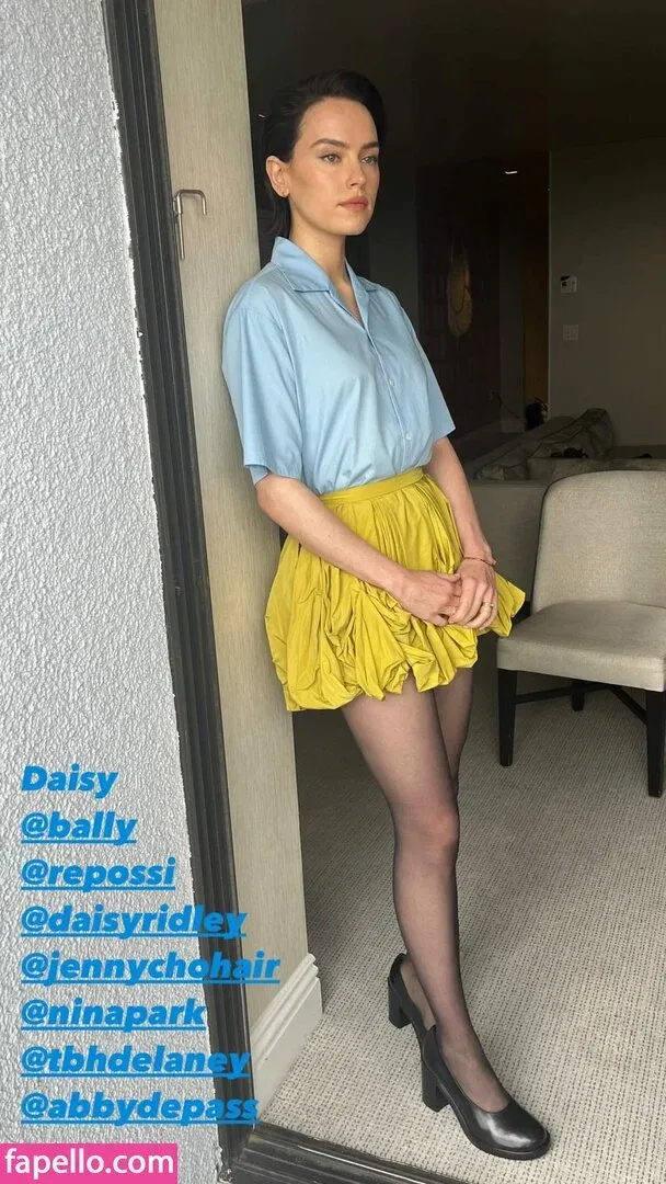 Daisy Ridley Onlyfans Photo Gallery 