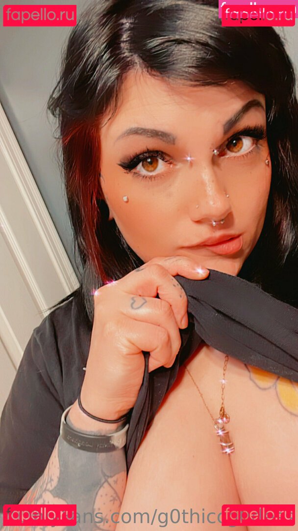 g0thiccg0dess Nude Onlyfans Photo 9