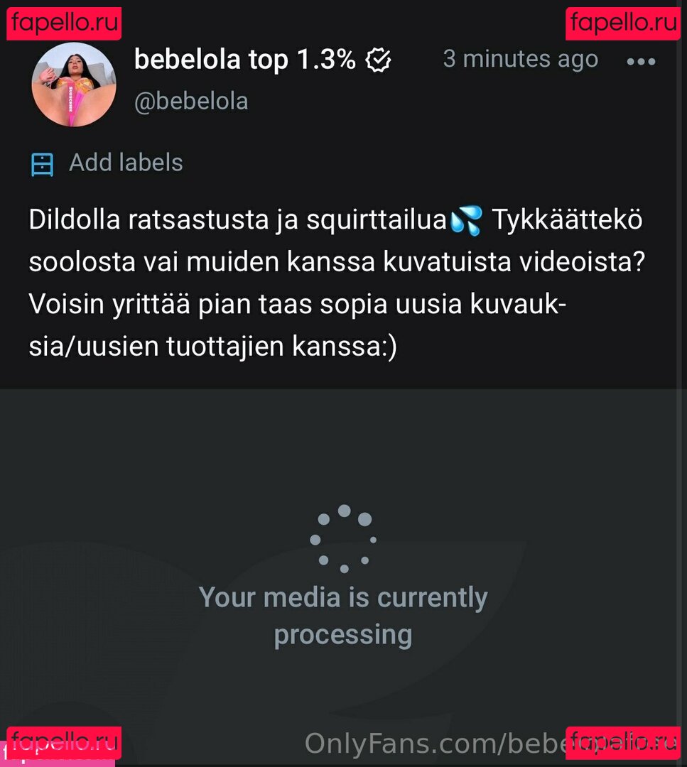 bebelolafree Nude Onlyfans Photo 9